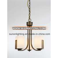 3 Lights Antique Bronze Iron Chandelier/Pendant Light