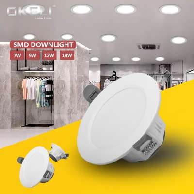 Supplier best price 5w 7w mini led ceiling downlights 230v led recessed down light