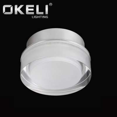 Tunis Market Hot Sale Acrylic Spot Light  5w color changing Aluminum Recessed Ceiling decorative down light SMD