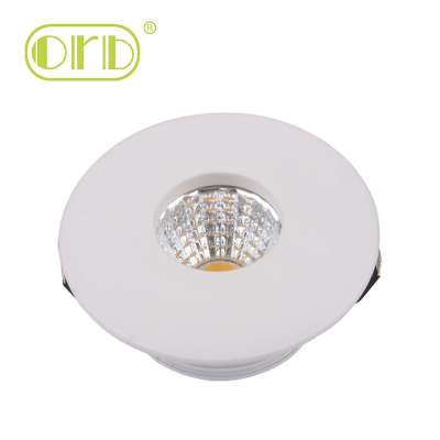 Indoor Decoration Warm White COB Aluminum  3W LED Spot Light